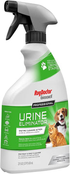 Rug Doctor by Bissell pet stain remover spray bottle side view