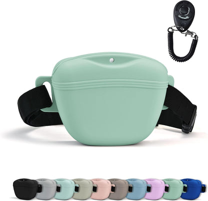 AUDWUD Magnetic Silicone Dog Treat Pouch with Adjustable Waist Belt Dog Training Bag for Small Medium Large Dogs Hands Free, Easy to Clean And Dishwasher Safe - Image 12