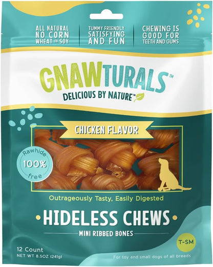 Rawhide Free Dog Chews | Ribbed Bones | for Large - Extra Large Dogs | Pumpkin, Psyllium Husk and Chicory Root for Easy Digestion and Overall Gut Health (2 Bones, Pumpkin) - Image 13