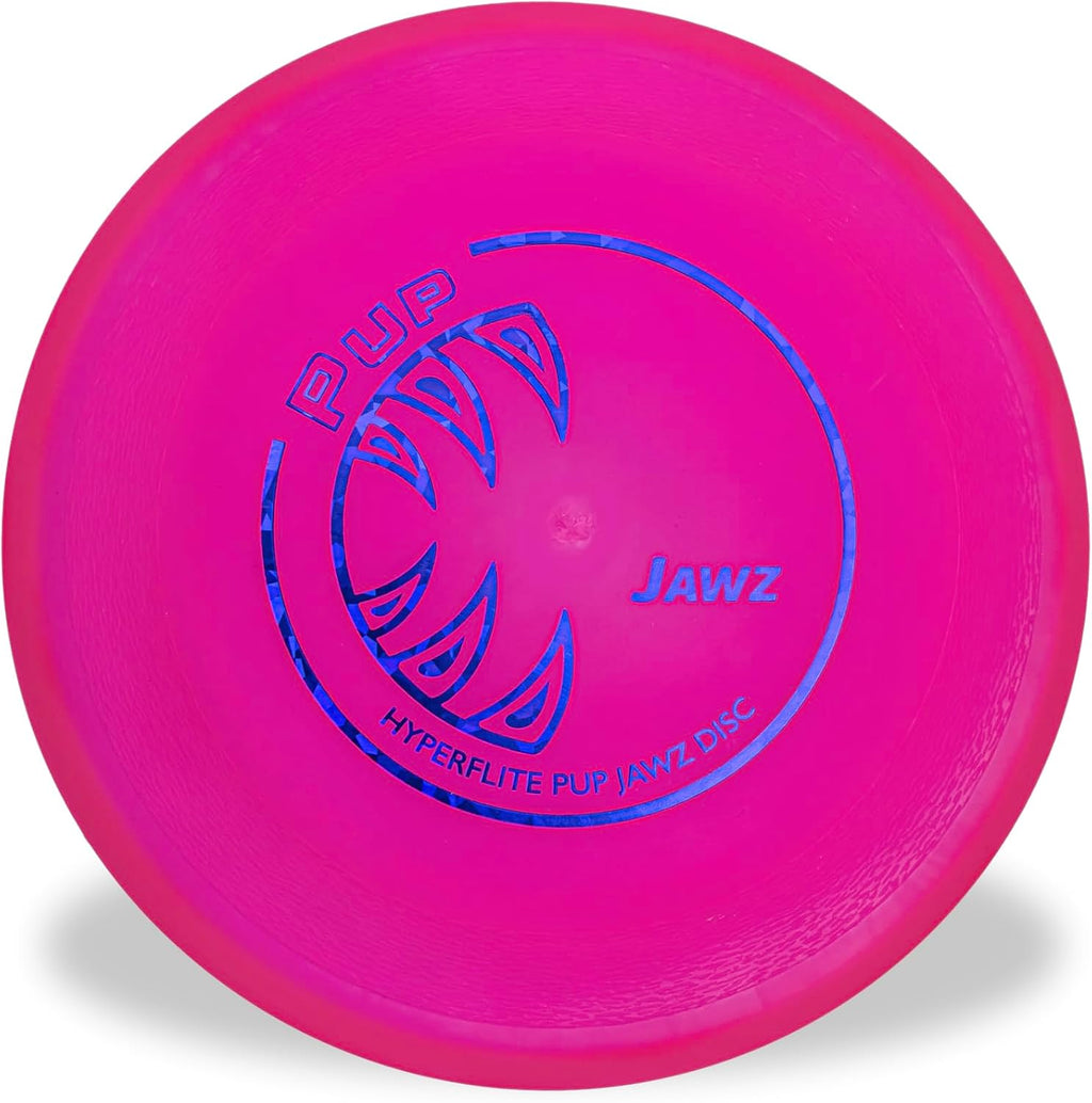 Hyperflite Pup Jawz Puncture Resistant Dog Flying Disc, Small Dogs | Puncture Resistant, Competition Approved | 7-inch, 90g | Small Dogs | Yellow - Image 10