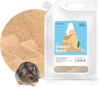BUCATSTATE Hamster Bath Sand with Pour Spout, 6.6LB Desert Bath Sand | No-Dust Potty Litter Calcium-Free Sand for Hamster Chinchillas Gerbil Mice Degu or Other Small Pets (Fine Sand) - Image 14