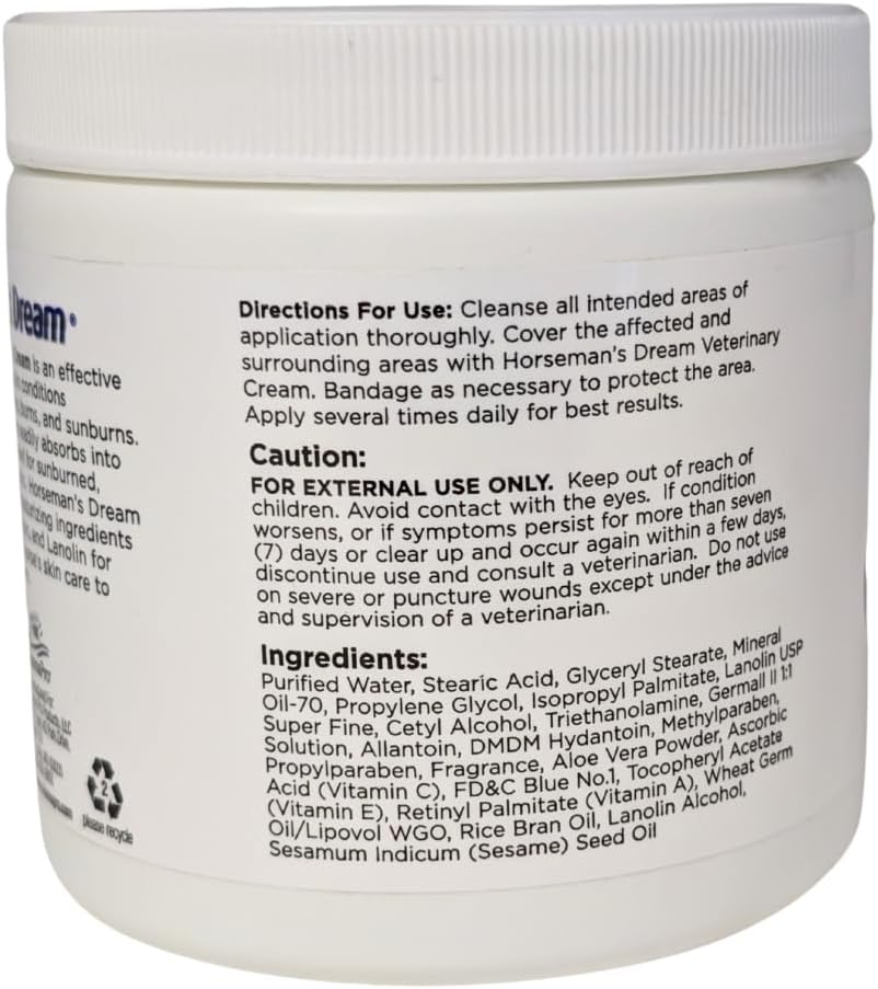 Texture of Horseman's Dream rapid relief veterinary cream