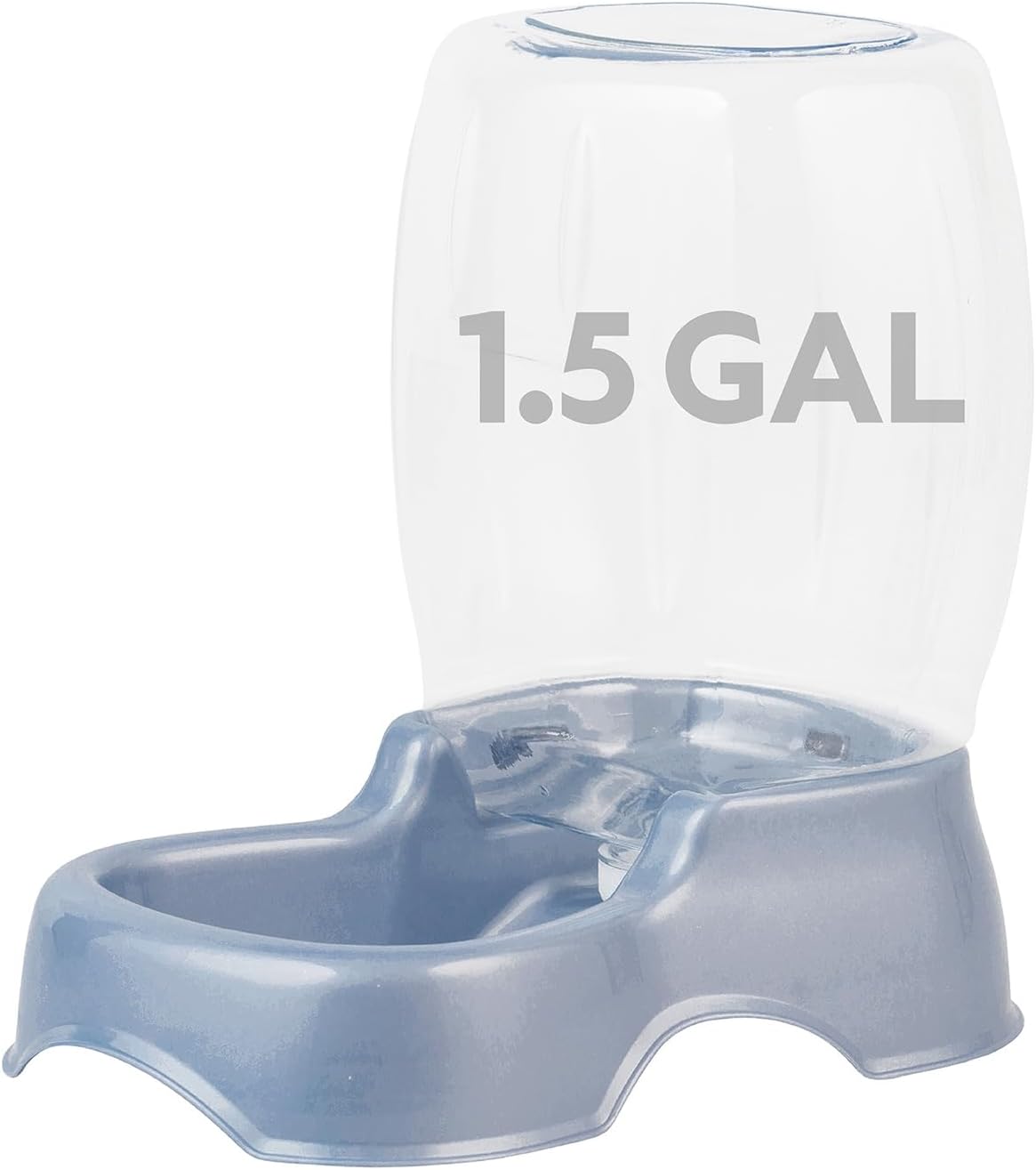 Petmate Pet Cafe Cat and Dog Gravity Water Dispenser - Water Bowl for Cats and Dogs, USA Made, 0.75 GAL, Pearl Gray - Image 10