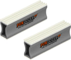 FurDozer Pet Hair Remover & Auto Detailing Tools - Cat & Dog Hair Remover for Carpets, Car Interiors, Couches, Bedding, & Pet Furniture (Gray, X3 PRO - 5" Long) - Image 14