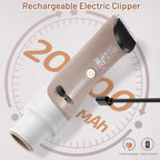 Mavpet professional grooming kit with extended hose and flexible power cord for easy handling.