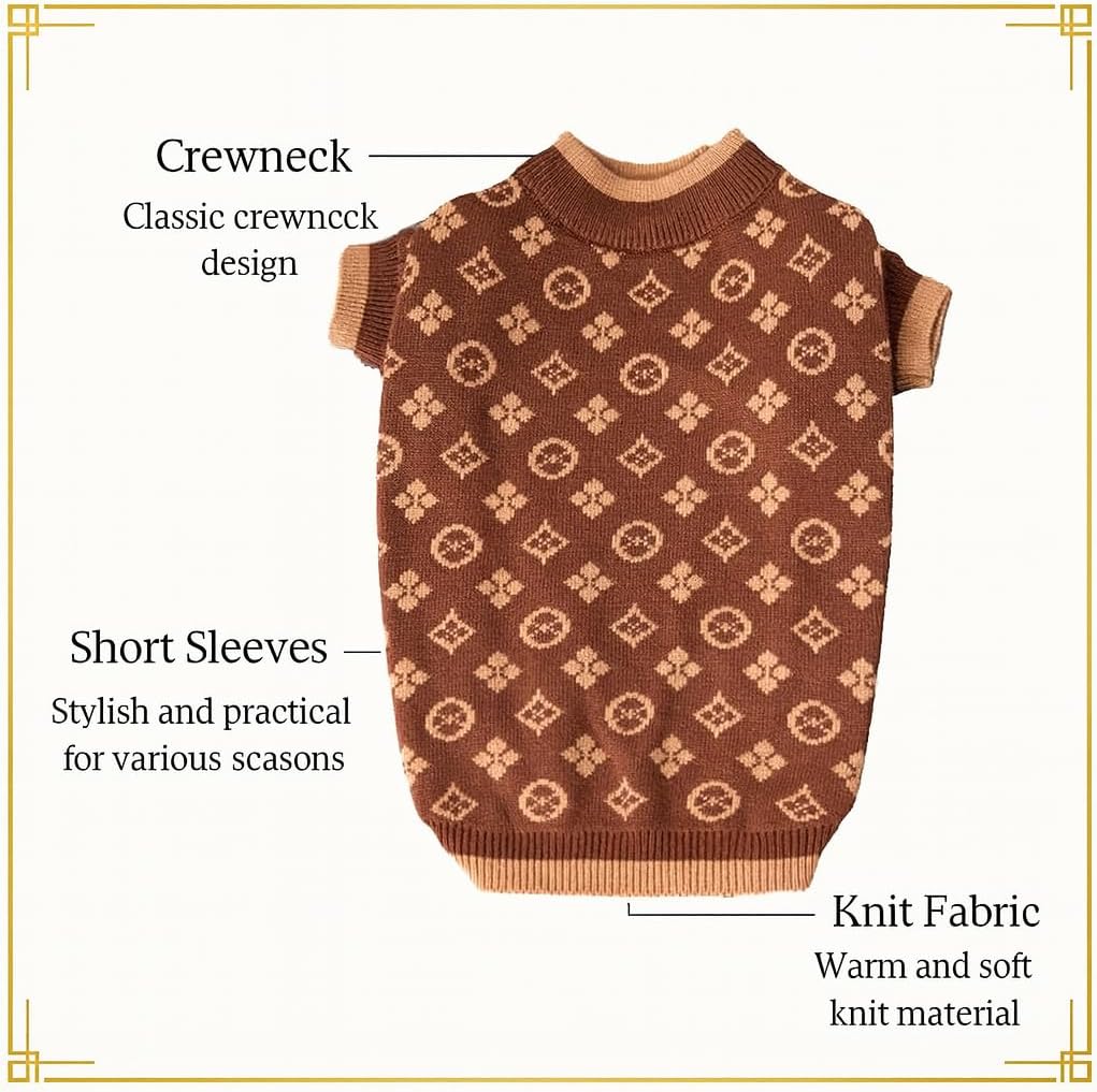 Everything Chic warm winter pet apparel showcasing the comfortable ribbed trim