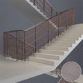 Sunjoy Castle 10ft banister guard netting front view