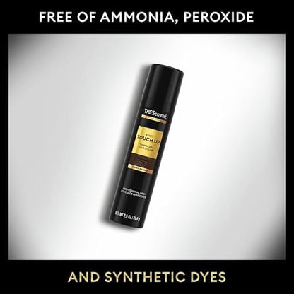 TresemmÃ© root concealer spray held in hand for scale