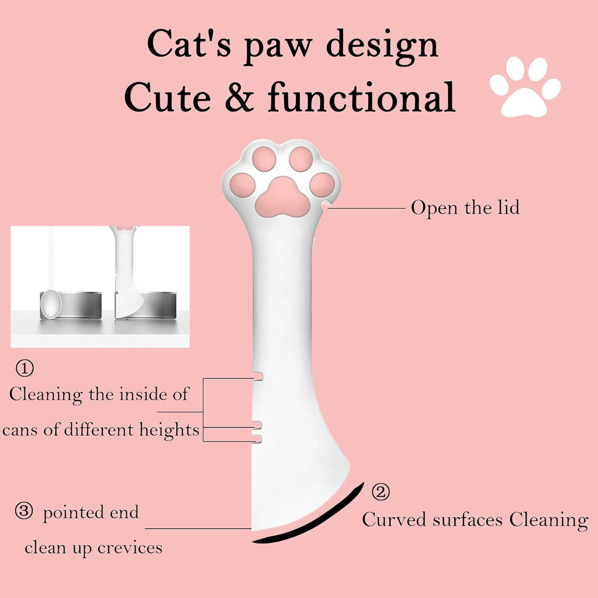DORUI pet food accessory set cleaning demonstration