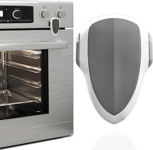 Baby Proof Me Oven Lock Child Safety front view in white