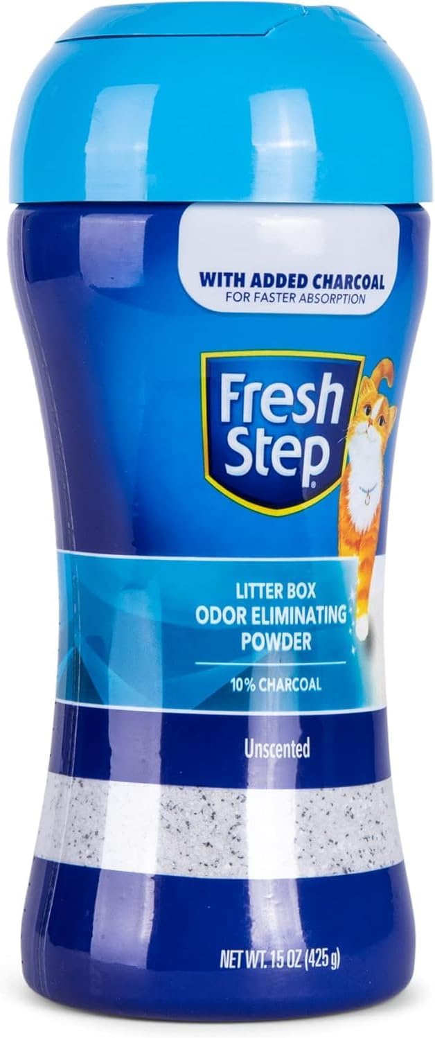 Fresh Step cat litter deodorizer powder 15 ounce package
