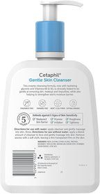 Cetaphil sensitive skin cleanser 16 fluid ounce bottles