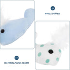 ABOOFAN indoor cat play set with soft fabric and durable plumes