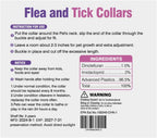 Adjustable Yfcact waterproof flea and tick collar for dogs
