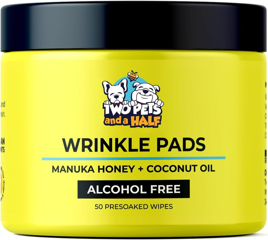 Paste for Bulldogs Wrinkle 2oz+ 50 Wrinkle Wipes French Bulldog (Pack of 2)- Wrinkle Cream for Dogs, Frenchie, English Bulldog, Pug- Cleans Rashes,Tail Pockets, Dry Skin & Paws (Made In USA) - Image 10