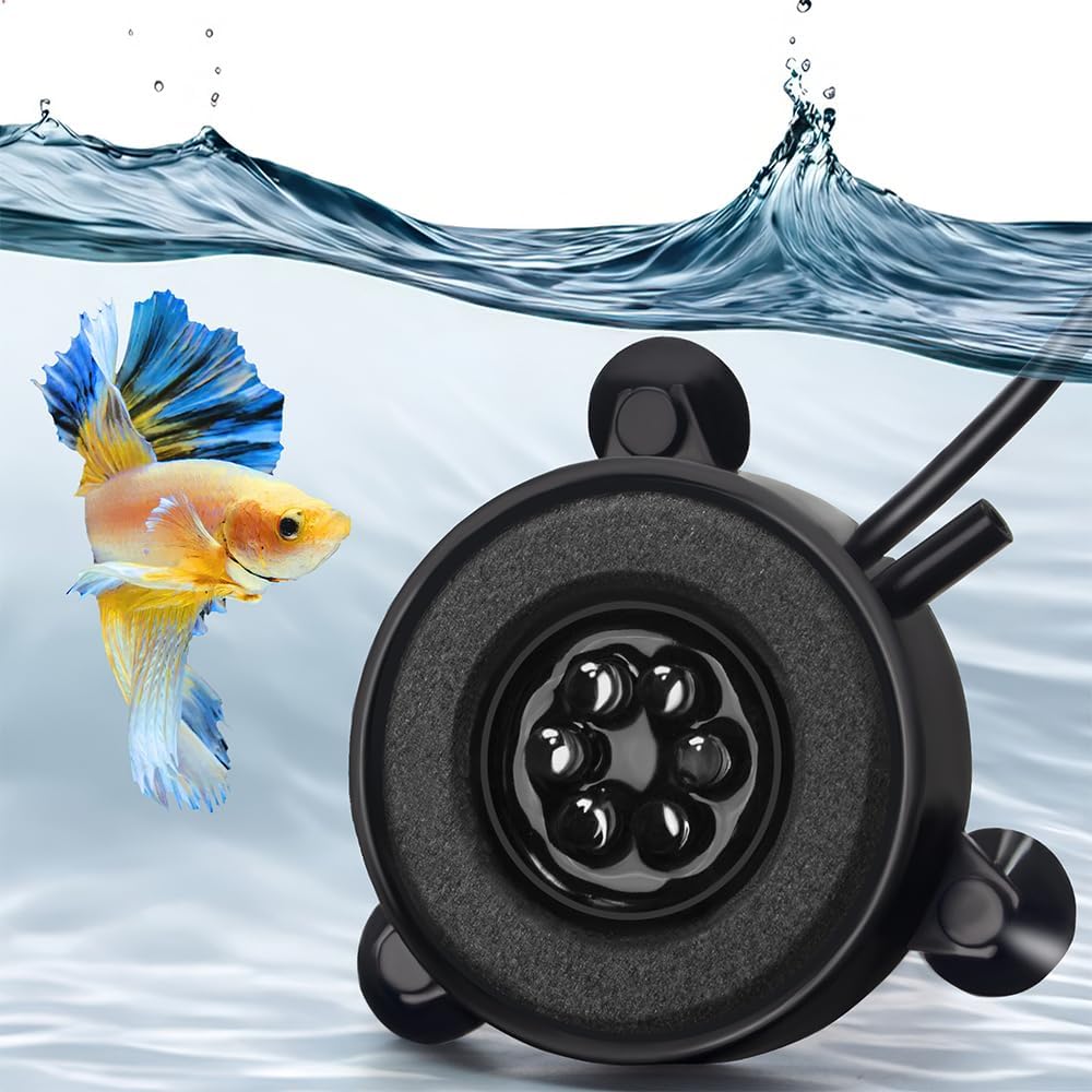 DaToo 2 inch Aquarium LED air bubble stone disk front view