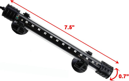 Close up of Aquaneat blue LED aquarium strip