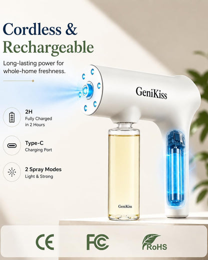 USA imported GeniKiss enzymatic home freshness spray for pets
