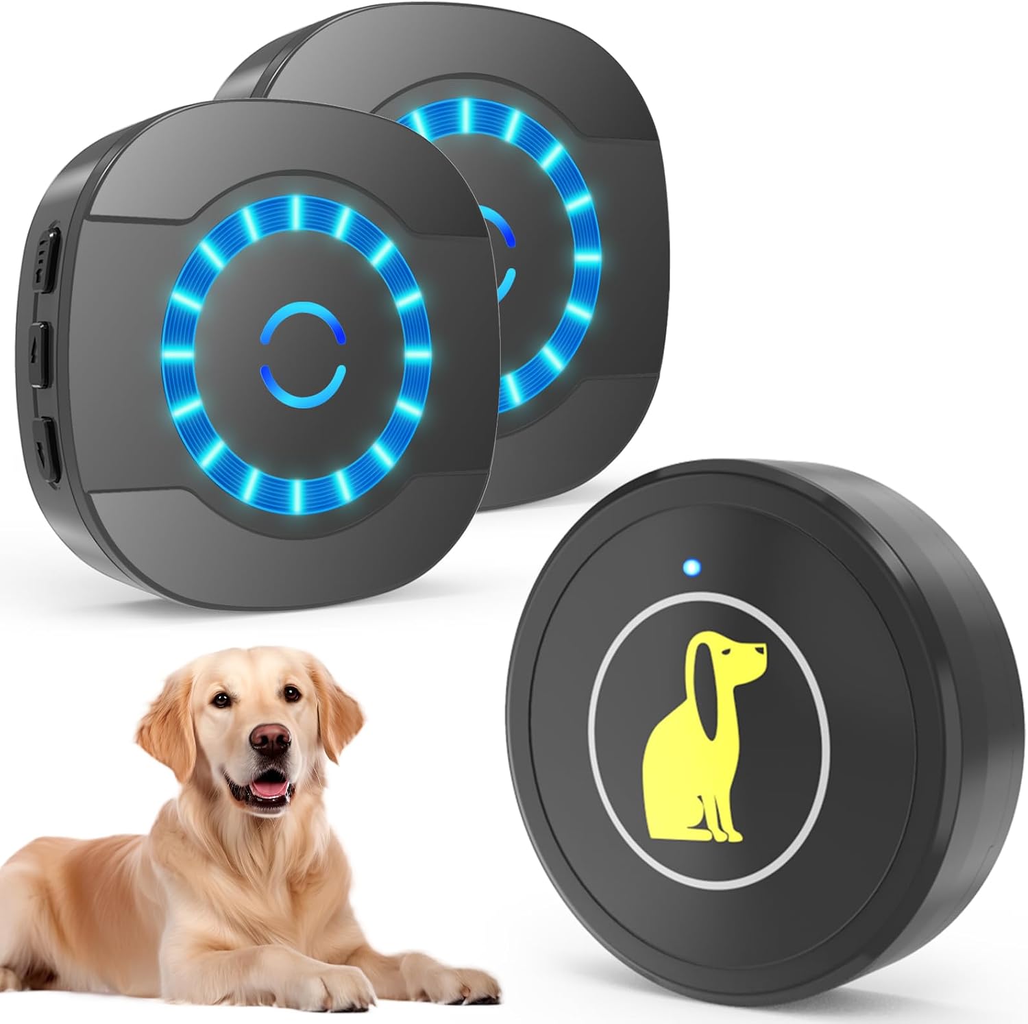 Dog Door Bell, Dog Bell for Training Doggie Door Bell for Dog Puppy Training Sliding Door/Go Outside Doorbell and Waterproof Touch Button - Image 10