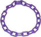 Goat identification collar in vibrant blue