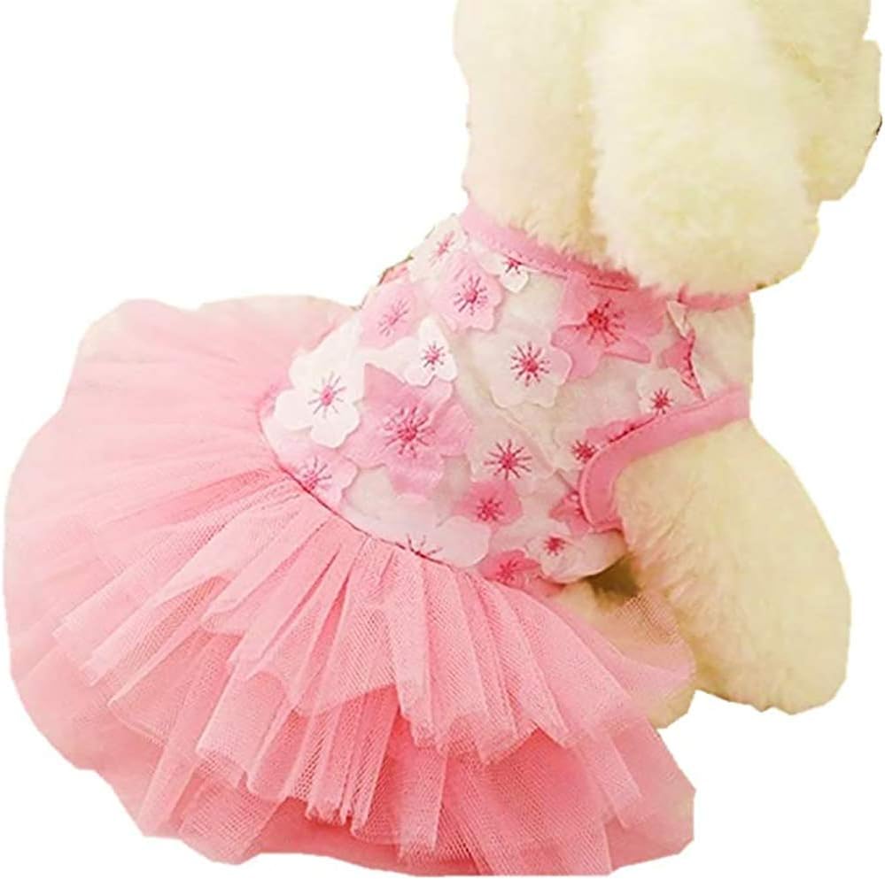 Clopon luxury pet apparel imported small female dog party wear outfit