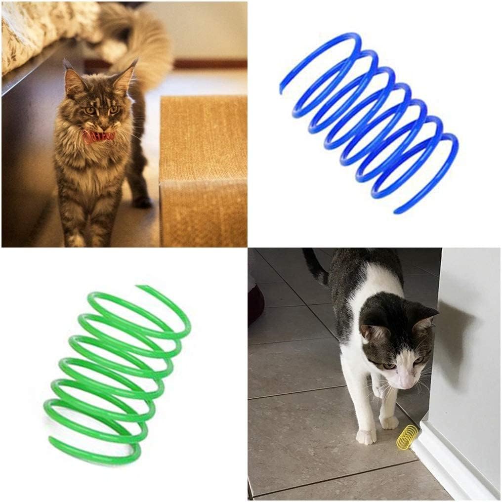 Durable and lightweight polycarbonate cat spring coil design