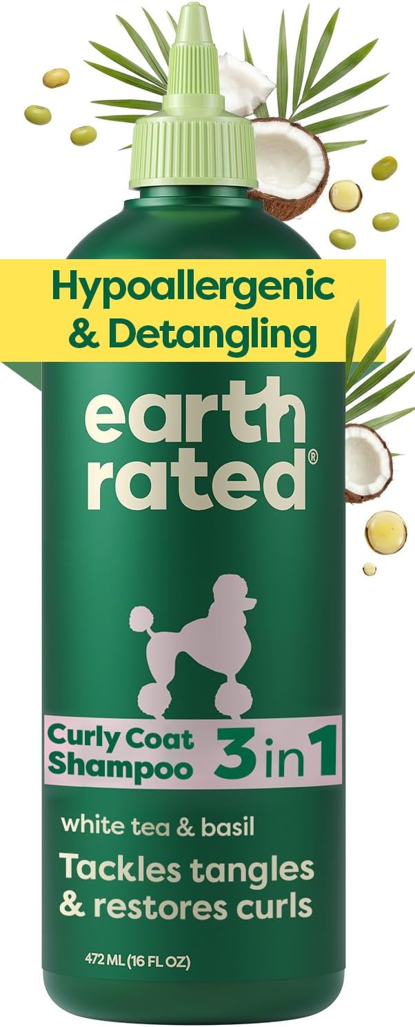 Earth Rated Deshedding Dog Shampoo, Hypoallergenic 3-in-1, Shampoo & Conditioner for Dogs & Puppies, Deodorizing, 98.5% Natural Origin Ingredients, 16 oz - Image 11