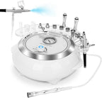 Yofuly 3 in 1 diamond microdermabrasion machine front view showing vacuum meter and controls.
