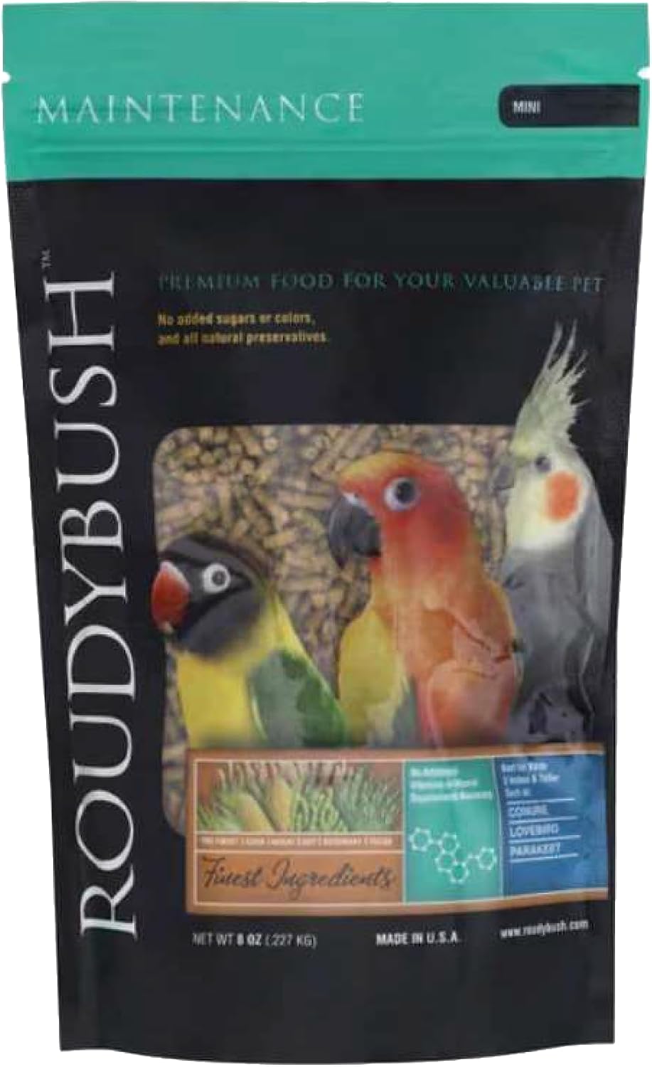 RoudyBush Daily Maintenance Bird Food, Crumble Pellets, 2.75 lb - Image 13