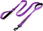 Primal Pet Gear Dog Leash 6ft Long,Traffic Padded Two Handle,Heavy Duty,Reflective Double Handles Lead for Control Safety Training,Leashes for Large Dogs or Medium Dogs,Dual Handles Leads(Black) - Image 12