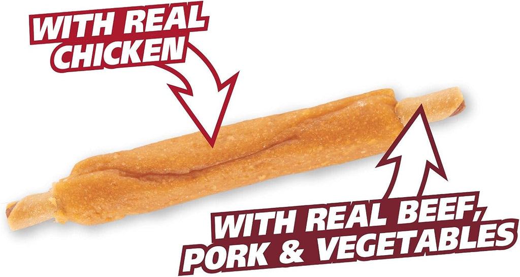 Healthy vitamin enriched dog treats for dental care