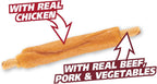 Healthy vitamin enriched dog treats for dental care