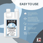 Thornell KOE professional strength non enzymatic pet urine odor neutralizer concentrate