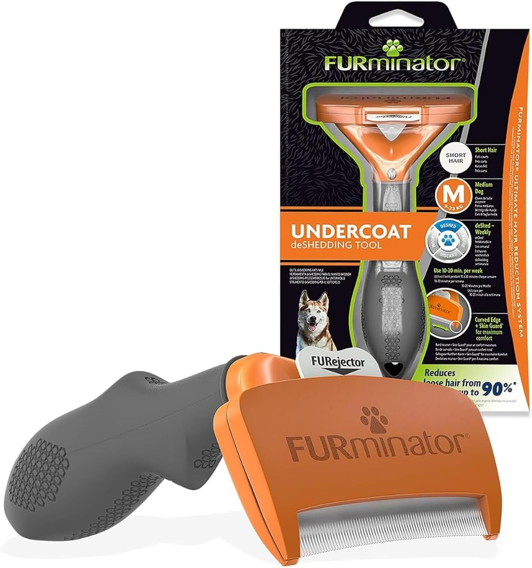 FURminator Undercoat deShedding Tool for Medium Long Hair Dogs, 9-23 kg - Image 11