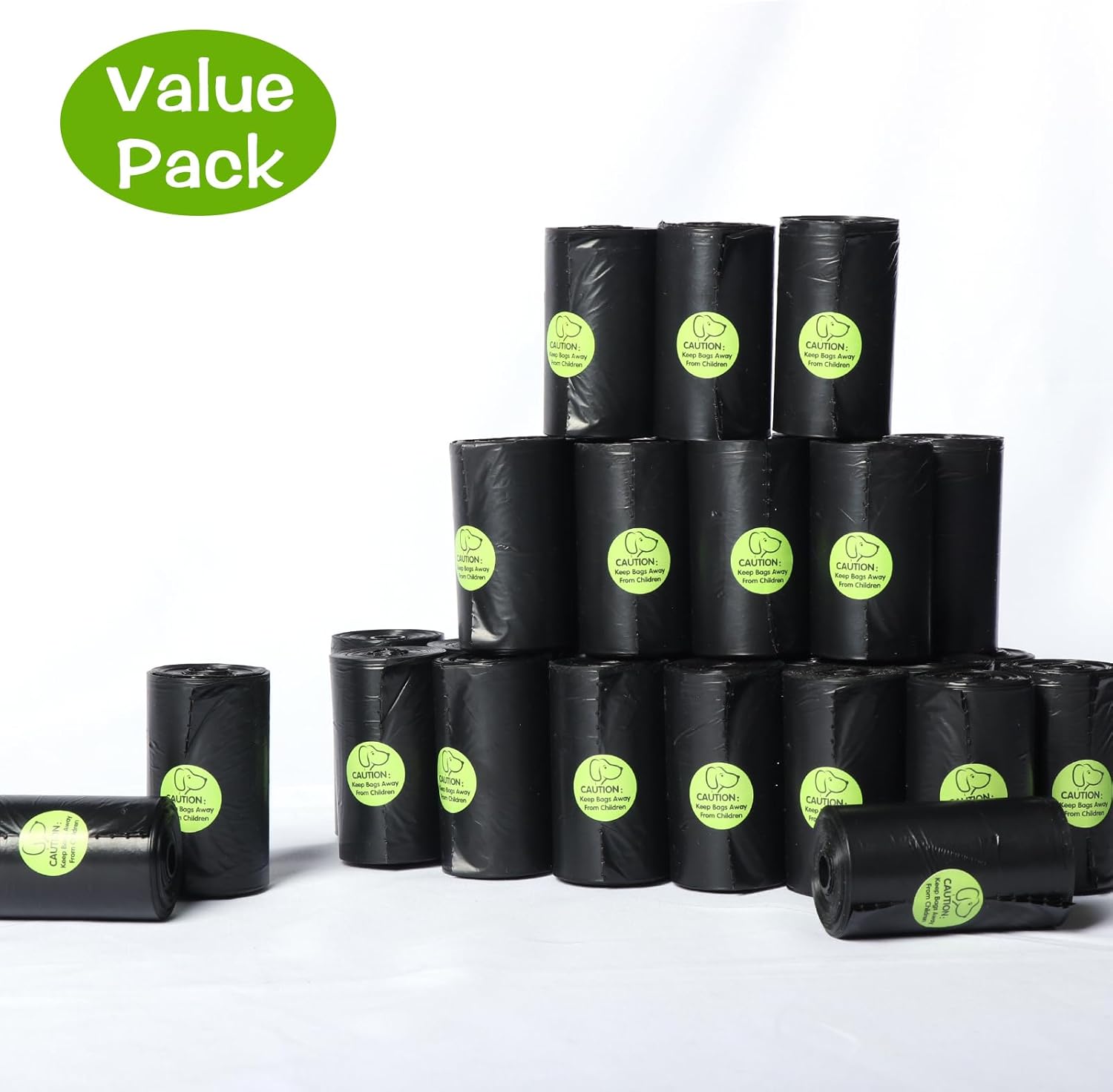 Twelve hundred count bulk pet supply box for hygienic household waste disposal
