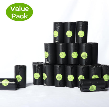 Twelve hundred count bulk pet supply box for hygienic household waste disposal