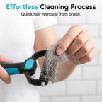 Professional pet grooming rake for long hair cats