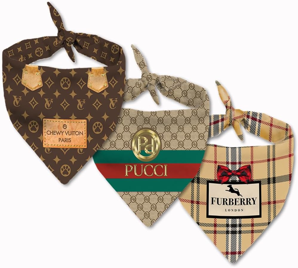 Millionaire Mutt couture inspired dog fashion accessory packaging view