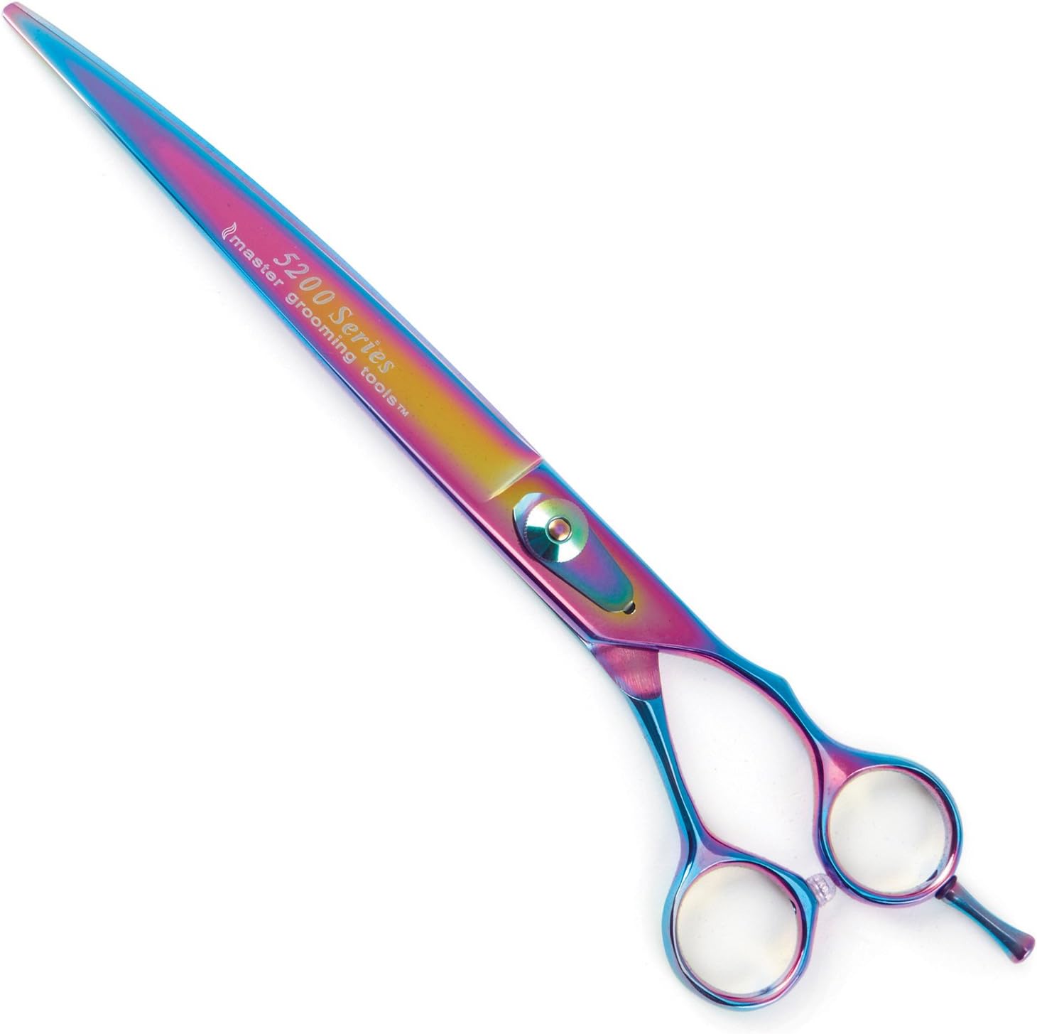 Master Grooming Tools Stainless Steel 5200 Rainbow Series Curved Pet Shears, 6-1/2-Inch - Image 12