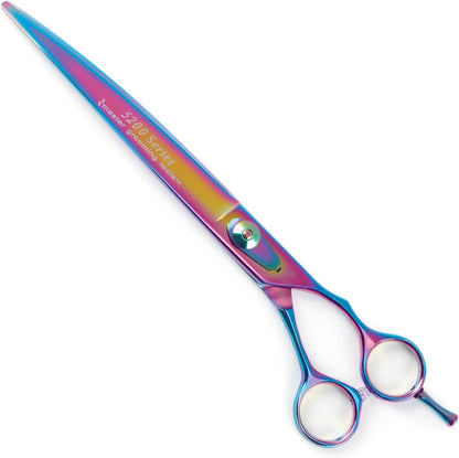Master Grooming Tools Stainless Steel 5200 Rainbow Series Curved Pet Shears, 6-1/2-Inch - Image 12