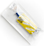 Detailed layout of the twenty individual sterile microchip syringes included in the bulk pack.