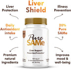 Medsmehappy feline liver supplement powder container