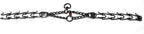 Dogline professional no pull dog pinch collar 3.2 millimeter wire gauge view