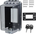 PKLIYH baby safety outlet cover box front view for home protection
