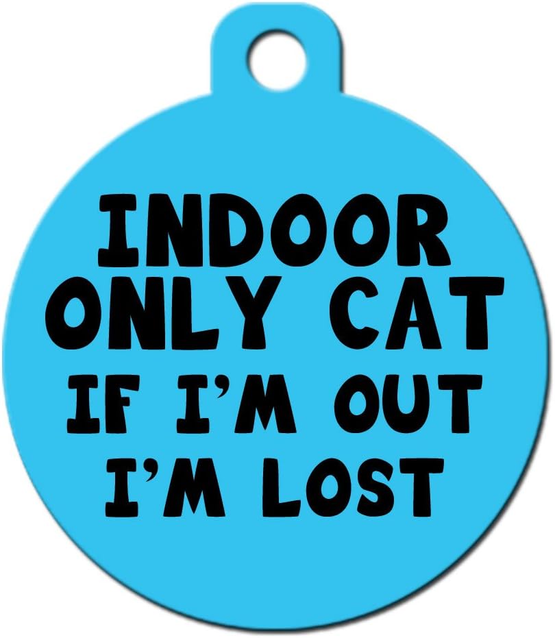 Cat Custom Pet ID Tag - Personalize Colors and Add Contact Info to The Back (Outdoor Cat I Live Nearby) - Image 9