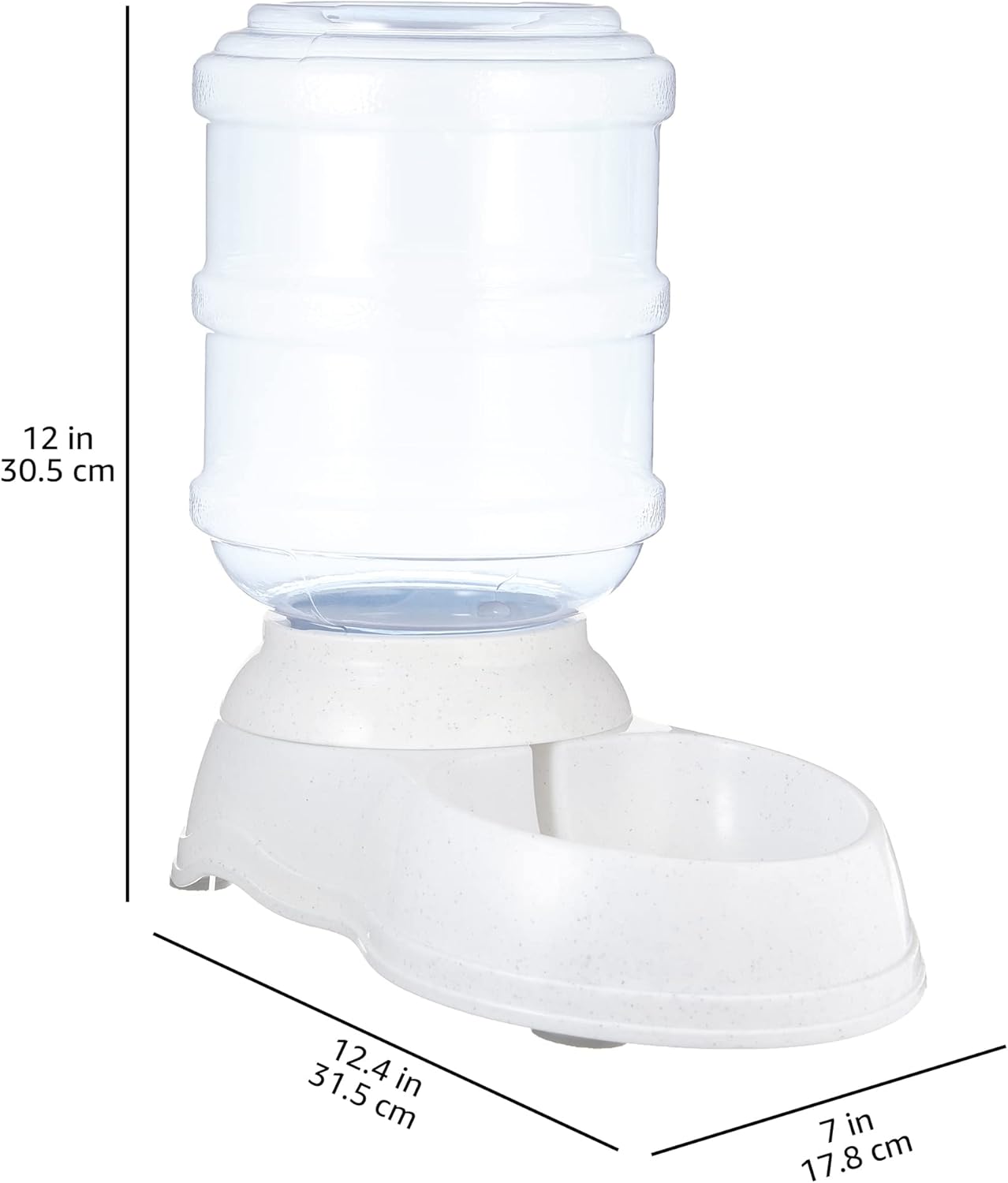 Easy to clean small pet water dispenser for dogs and cats