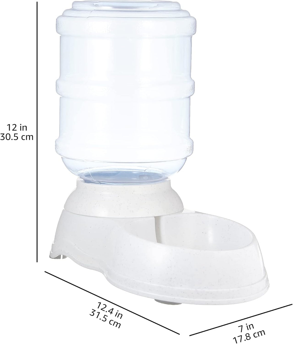 Easy to clean small pet water dispenser for dogs and cats