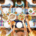 Close up view of the durable waterproof laminated surface of Patelai kids learning placemats.