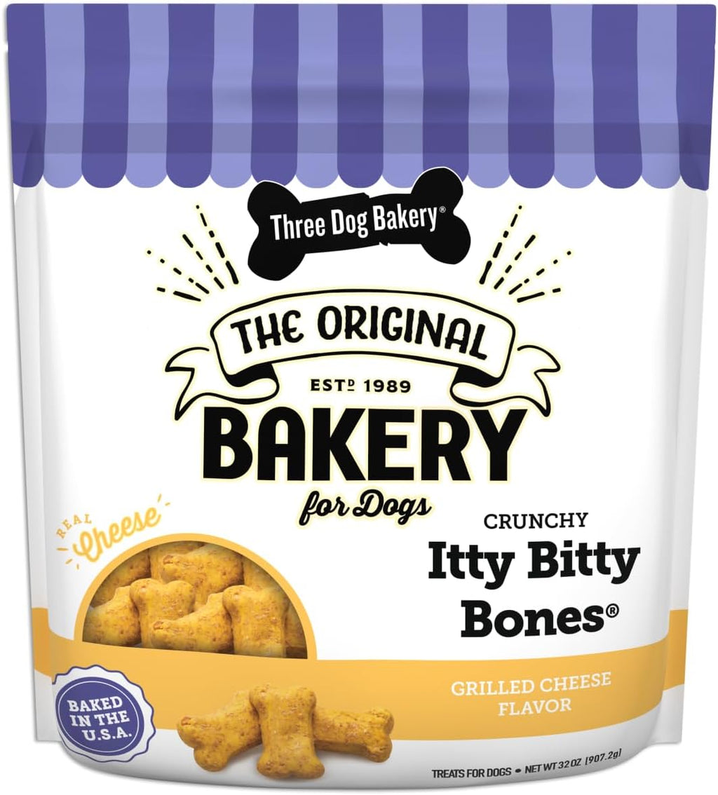 Premium imported natural peanut butter snacks for adult dogs.