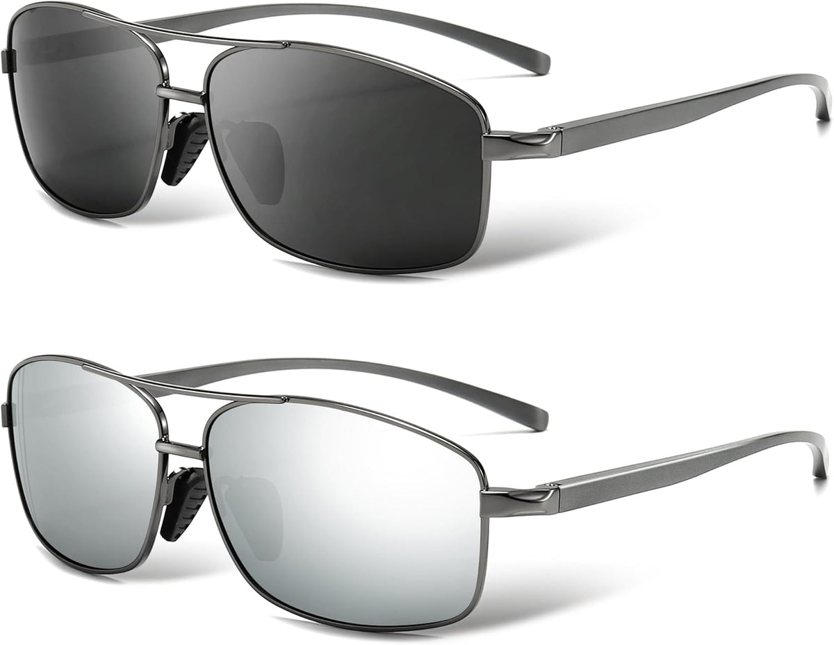 SUNGAIT protective outdoor driving sunglasses lifestyle view emphasizing timeless masculine style